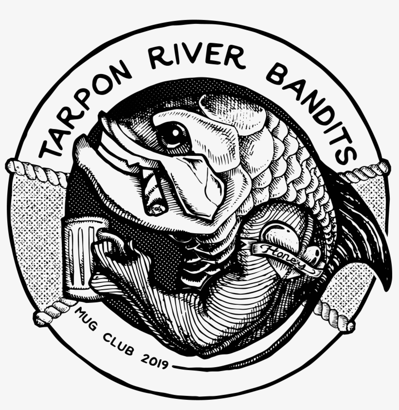 Tarpon River Bandits Mug Club - Illustration, transparent png download