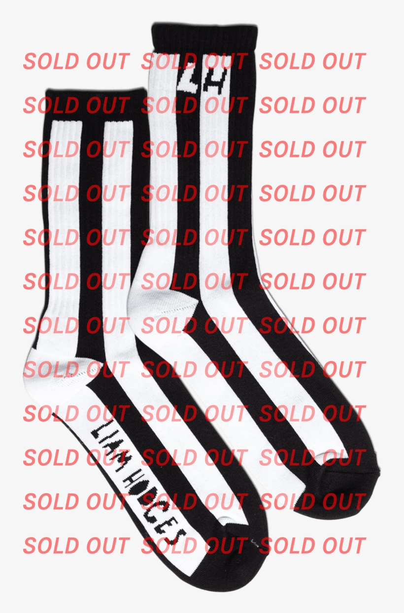 Stripe Socks - Sock, transparent png download