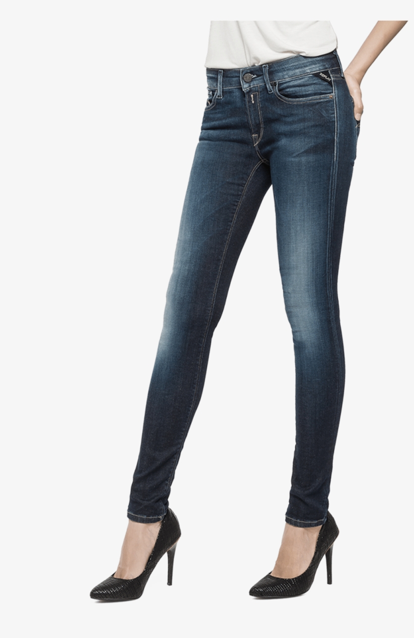 Blue Denim Jeans Png - Lee Farkut Naiset Slim, transparent png download