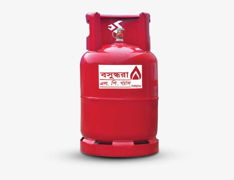 12 Kg Valve Size - Bashundhara Gas Cylinder, transparent png download