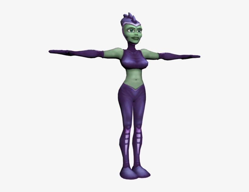 Download Zip Archive - Ratchet And Clank Hoverboard Girl, transparent png download