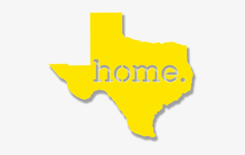 Texas 'home' Outline - Graphic Design, transparent png download