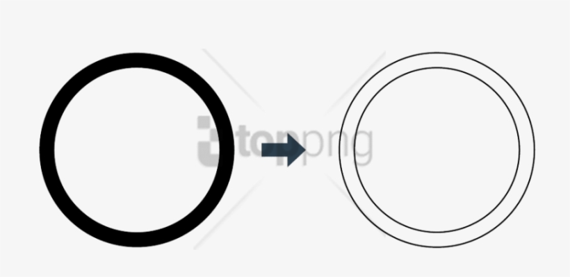 Free Png Circle Outline White Transparent Png Image - Circle, transparent png download