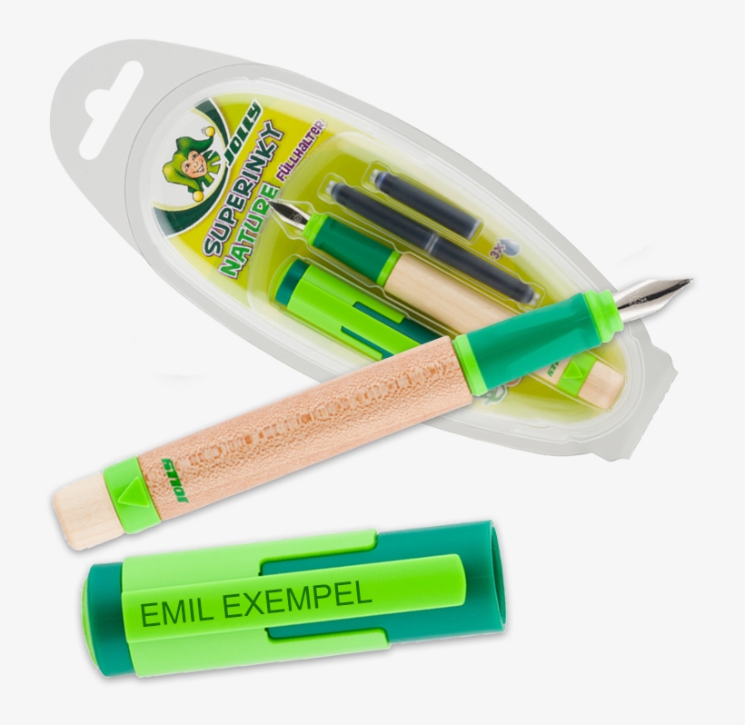 Superinky Fountain Pen - Plastic, transparent png download