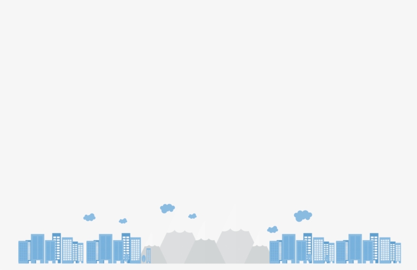 2706x1329xone Touch Directions Base - Skyline, transparent png download