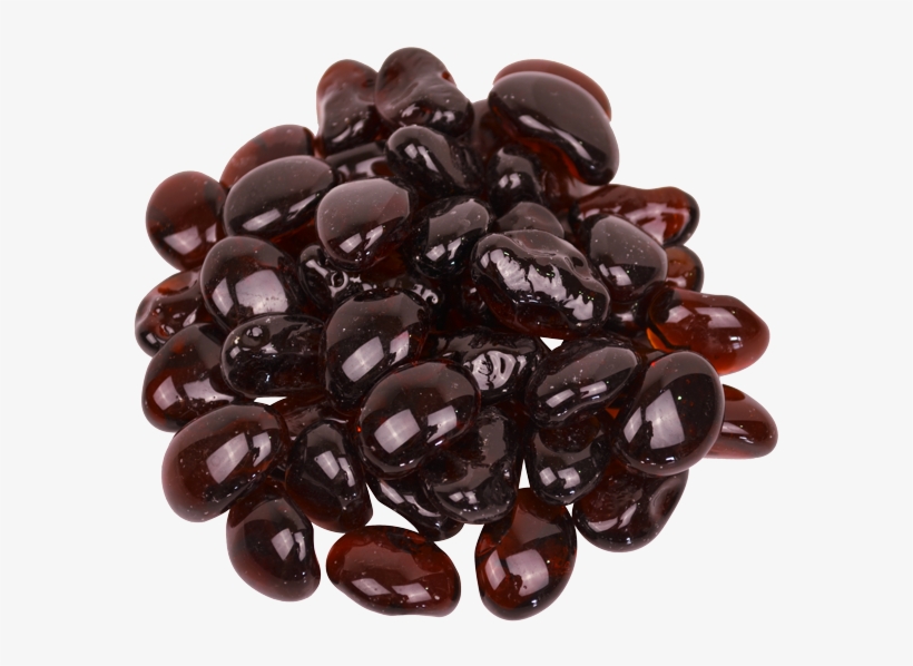 Fire Glass Pebbles, Root Beer, 10lb - Chocolate, transparent png download