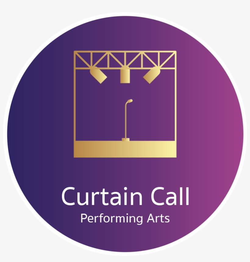 Curtain Call Circle - Graphic Design, transparent png download