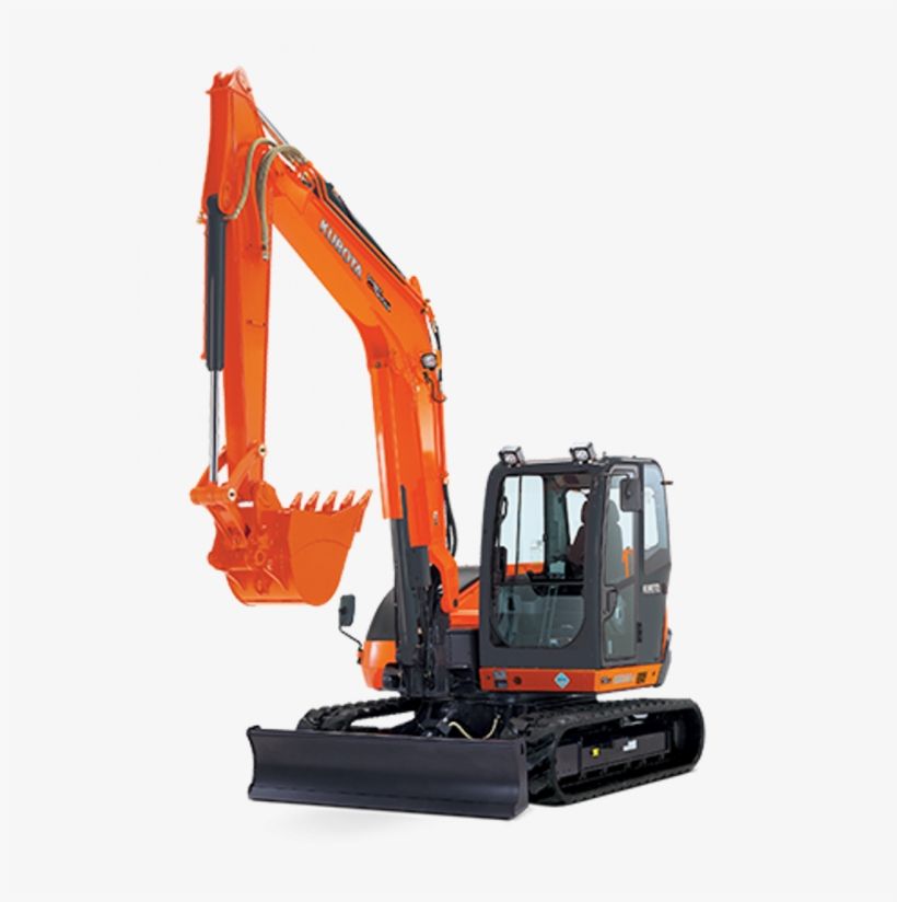 Kubota Kx080-3 Mini Excavator - Kubota Excavators, transparent png download