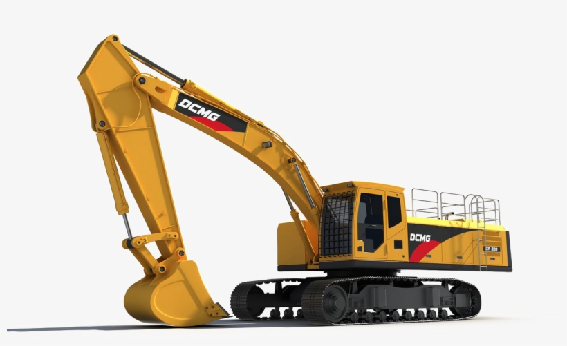Excavator Free Png Image - Drill Rig 3d Model, transparent png download