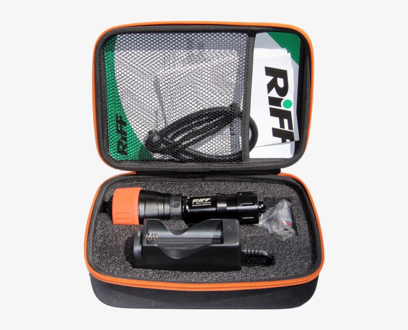 Riff Hight Power Led Dive Video Light With Flash 2700 - Tasche Tauchlampe, transparent png download