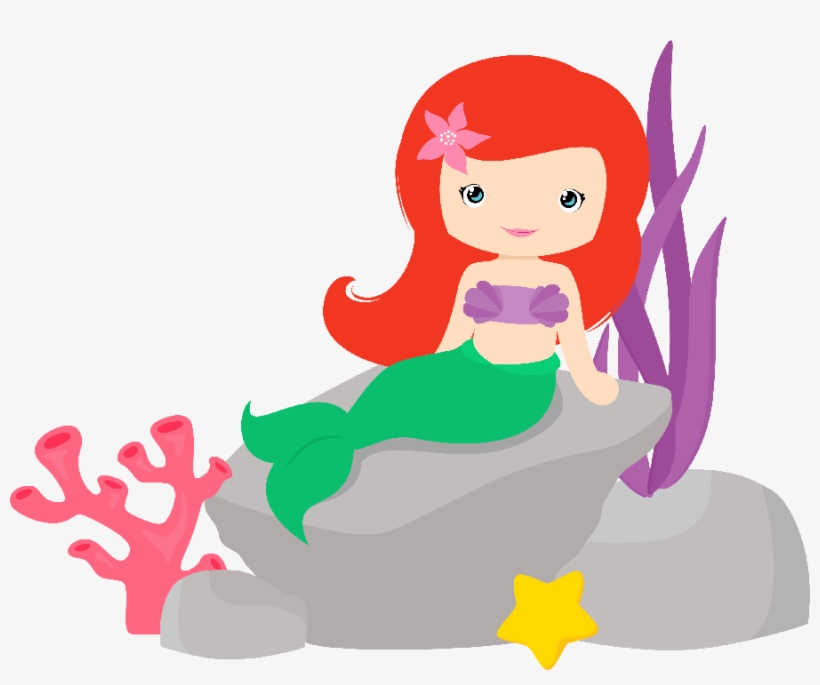 900 X 709 2 - Little Mermaid Clipart Png, transparent png download