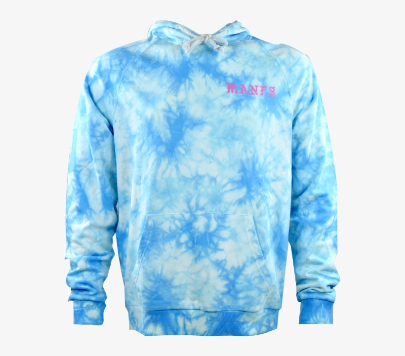 Blue Tie Dye Sweatshirt - Manfs Merch, transparent png download
