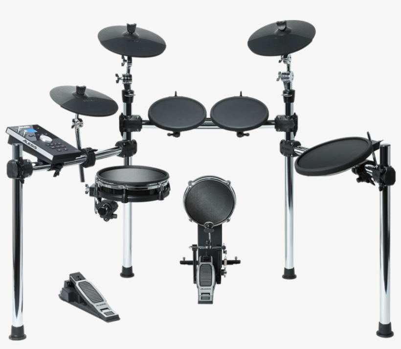 Command Kit 8 Piece Kit With Mesh Snare And Mesh Kick - Alesis Forge Electronic Drum Kit, transparent png download