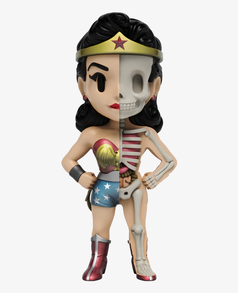 Xxray Wonder Woman Metallic Edition - Figurine, transparent png download