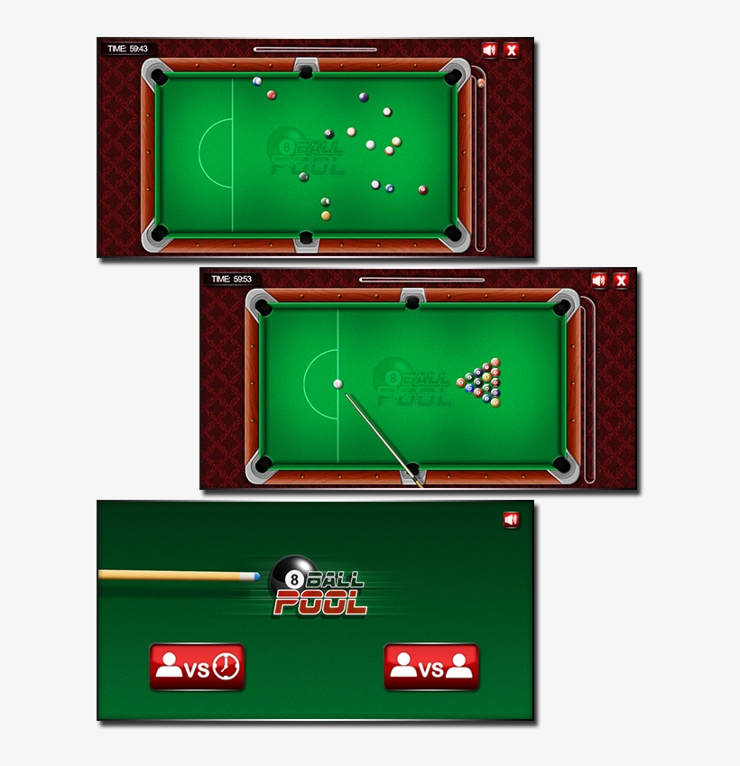 Ball Html Construct Game By Codethislab - Pool, transparent png download