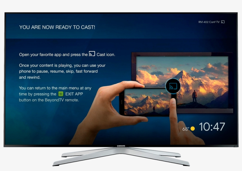 Beyondtv User Interface - Led-backlit Lcd Display, transparent png download