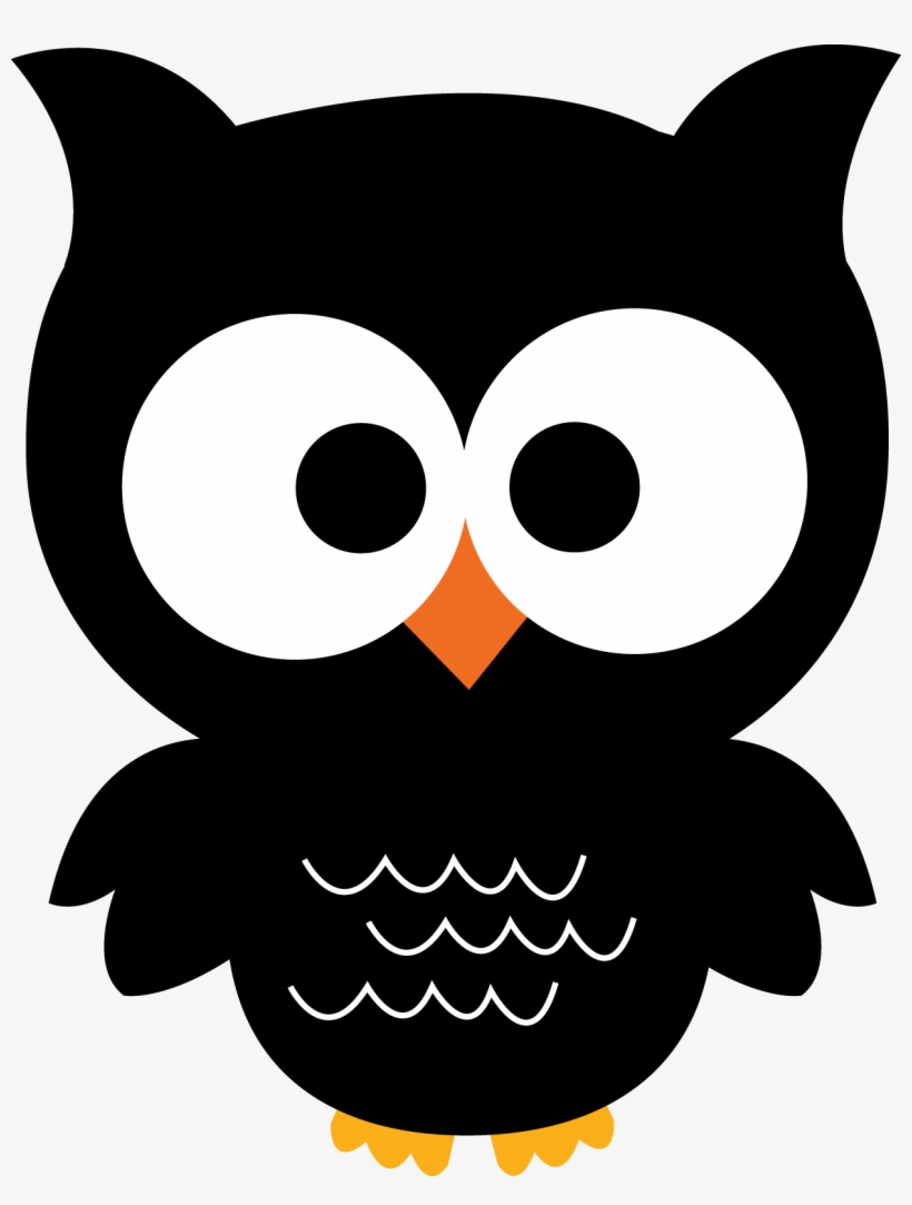 Giggle And Print - Halloween Owl Clipart, transparent png download