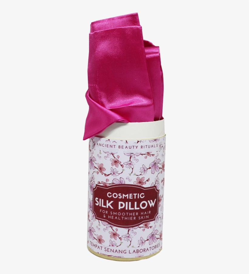 100% Mulberry Silk Cosmetic Pillow - Cosmetics, transparent png download