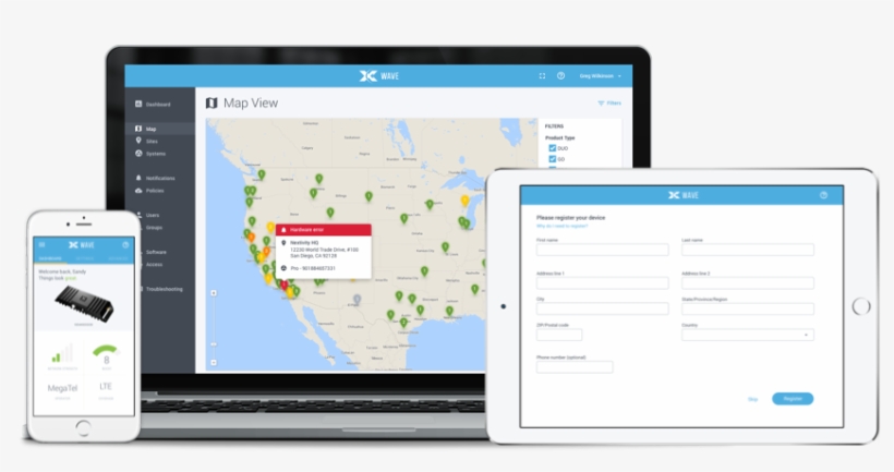 Cel Fi Wave Is The Software Platform Used To Activate, - Cel Fi Wave Portal, transparent png download