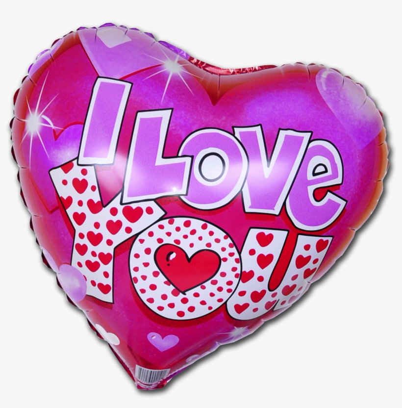 Fotos De Globos Metálicos - Love You Heart, transparent png download