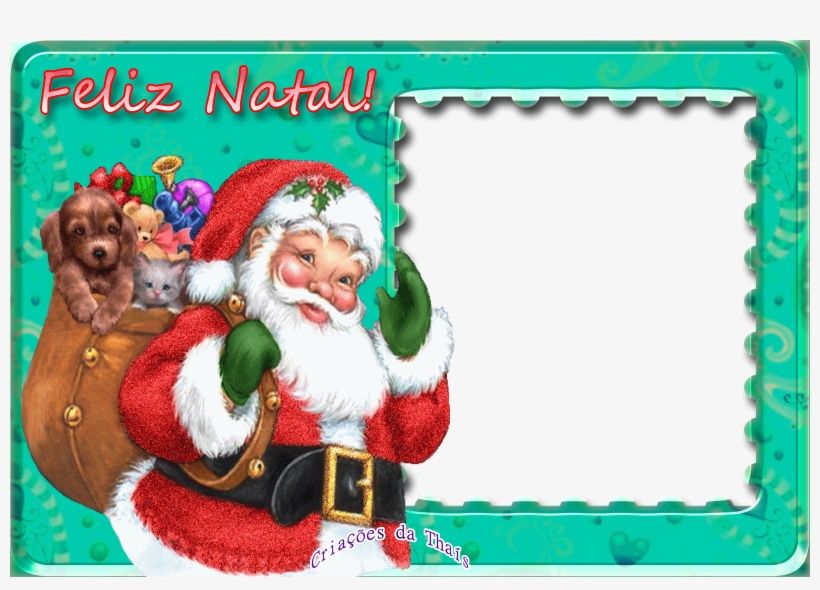 Criaes Da Thas Molduras Para Fotos De Natal - Noel, transparent png download