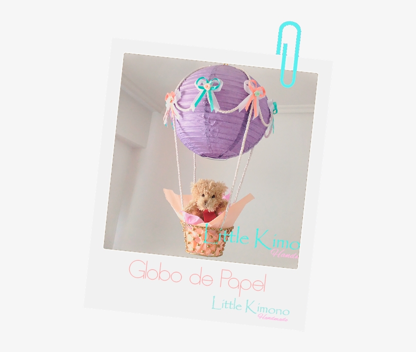 Globo De Papel - Hot Air Balloon, transparent png download