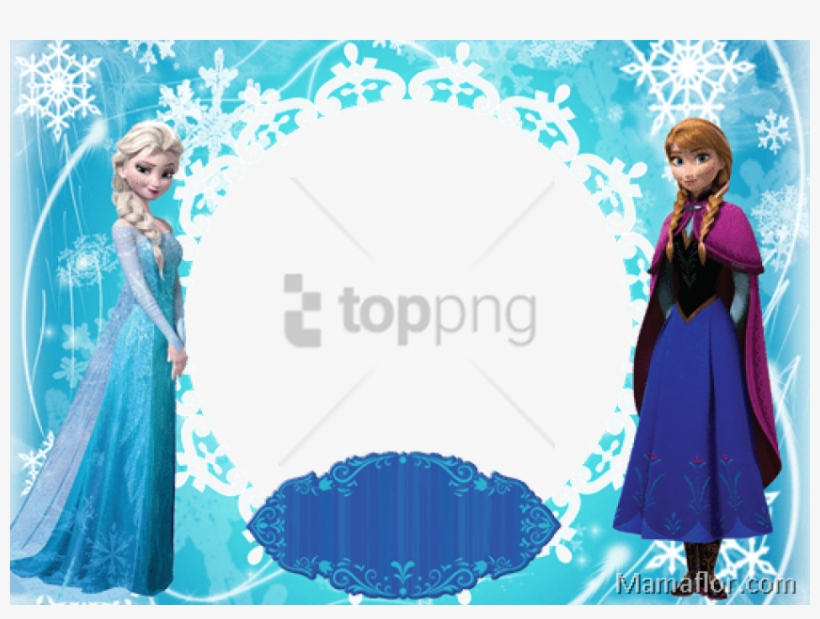 Free Png Marcos Para Fotos Frozen Png Image With Transparent - Marco De Foto Frozen, transparent png download