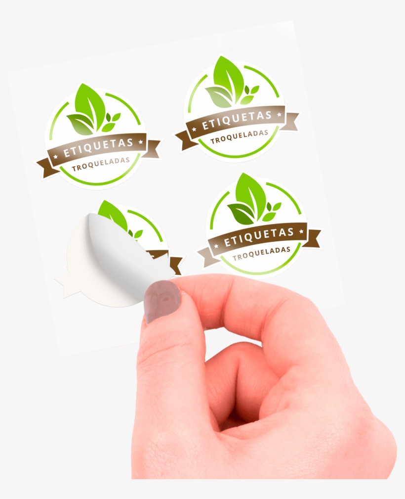 Etiquetas Adhesivas Troqueladas - Illustration, transparent png download