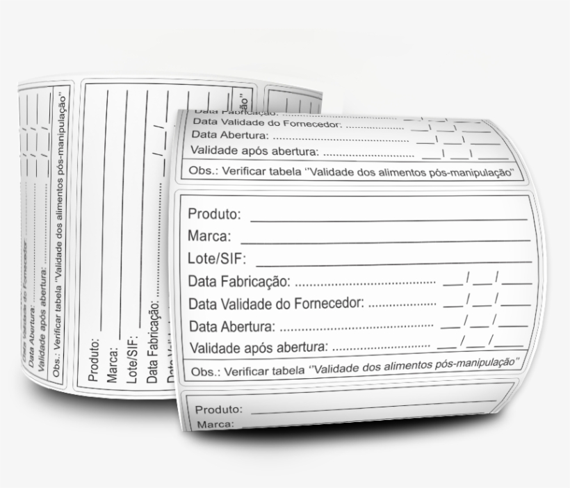 Etiqueta De Salgados Congelados, transparent png download