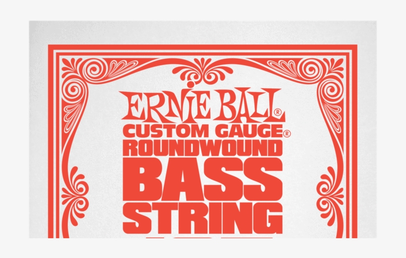 135 Nickel Wound Electric Bass String Single - Ernie Ball, transparent png download