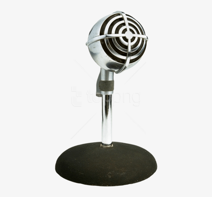 Free Png Download Retro Style Microphone Png Images - Microphone Png, transparent png download