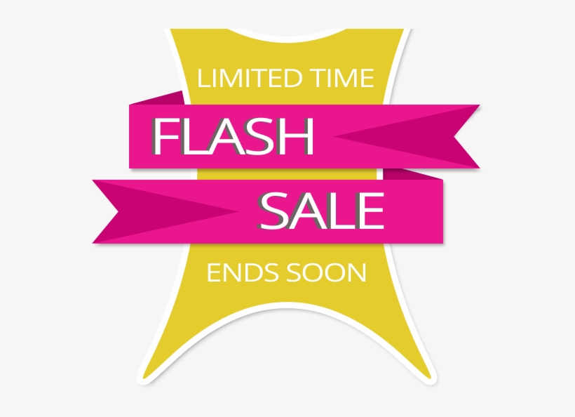 Flash Sale Banners - Graphic Design, transparent png download