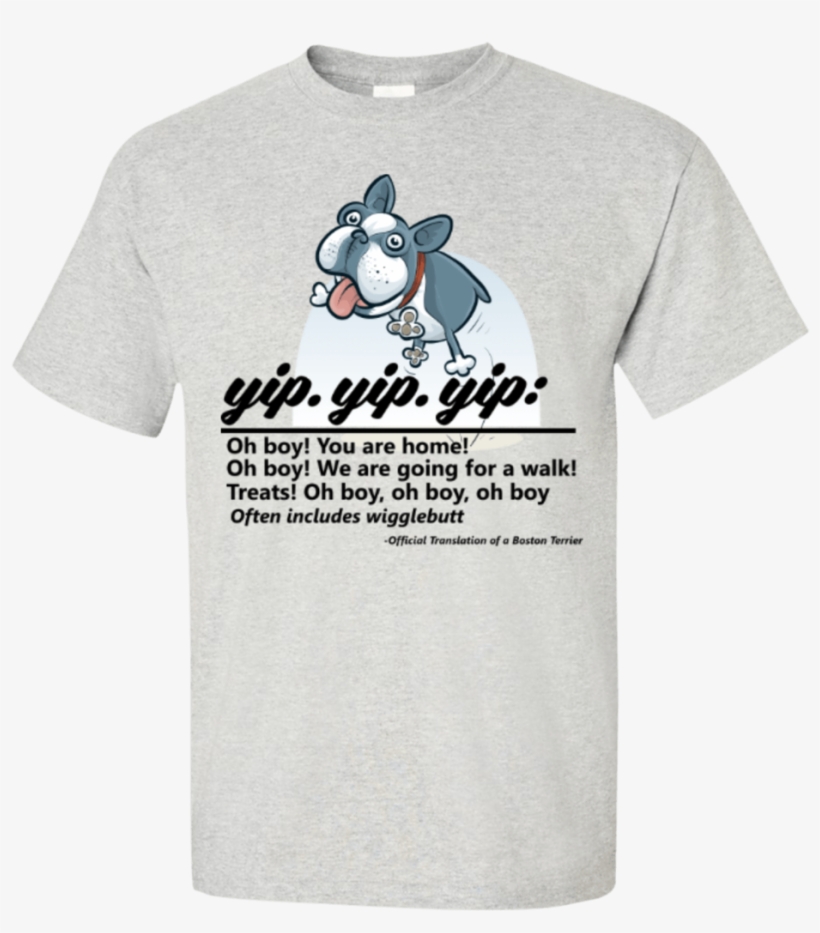 Official Translation Of Boston Terrier Unisex Tee - Crypto Currency T Shirts, transparent png download