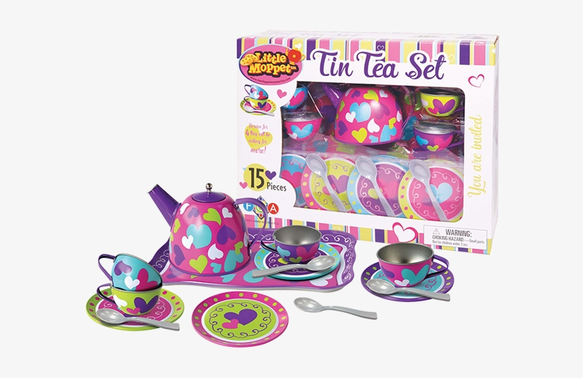 Little Moppet Tin Tea Set - Animal Figure, transparent png download