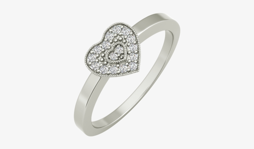 Valentina Sterling Silver Engagement Ring - Azarai Ring Clearance Sales, transparent png download
