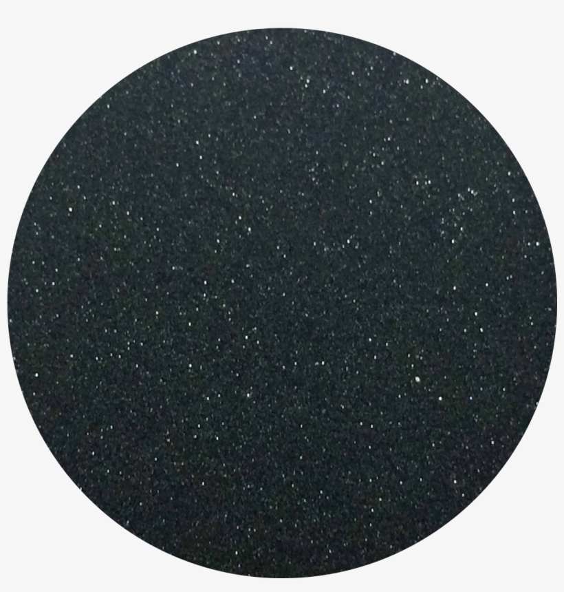 1 Ltr Black Metal Flake - Circle, transparent png download