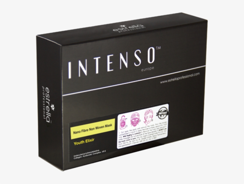 Intenso Golden Glow Twin Mask - Box, transparent png download