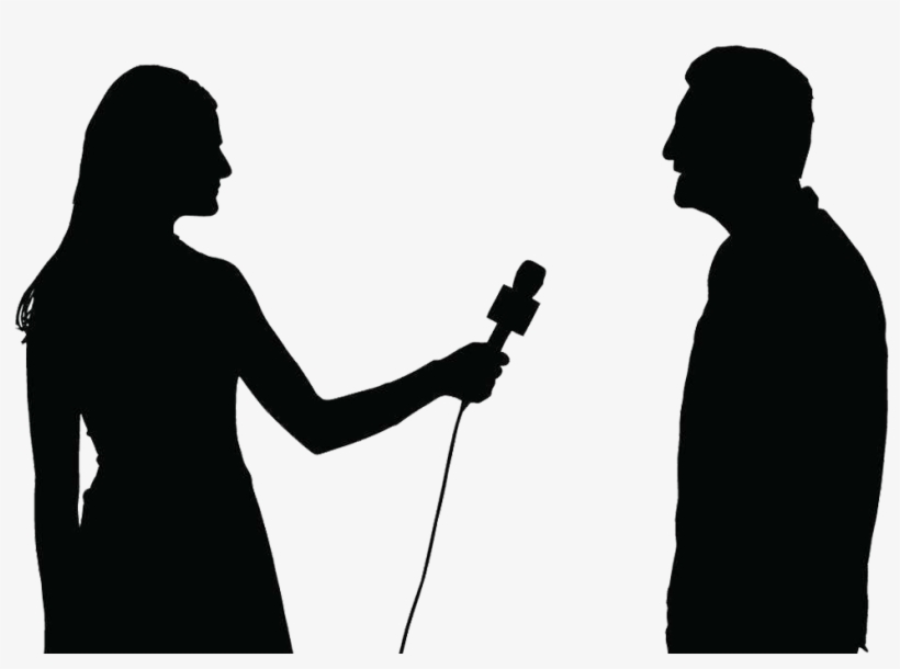 Job Interview Silhouette Clip Art Discount Sale 65bdd - Interview Silhouette Png, transparent png download