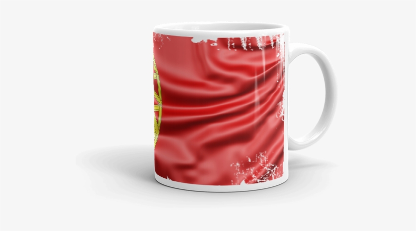Mug Mondial 2018 Portugal Flag - Coffee Cup, transparent png download
