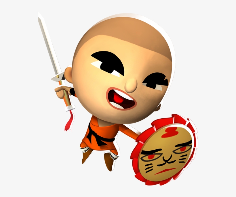 The Shaolin Monk - World Of Warriors Wu, transparent png download