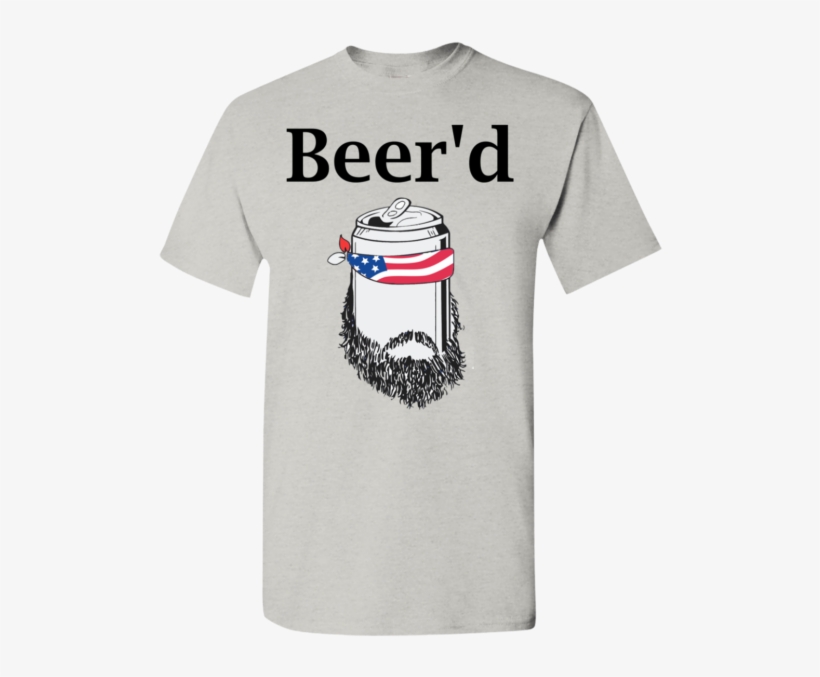 Beer D Beard Funny T Shirt Lapommenyc - Shirt, transparent png download