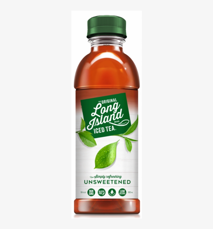 Long Island Iced Tea, Unsweetened, 18 Oz - Long Island Iced Tea Lemon, transparent png download
