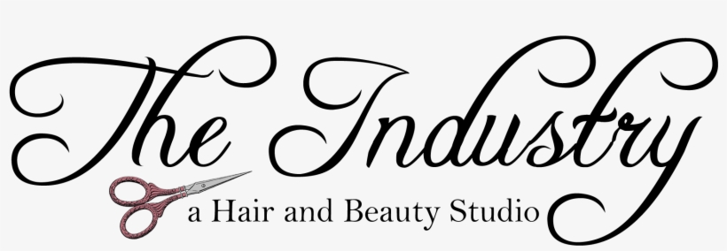 The Industry A Hair And Beauty Studio Logo - Calligraphy, transparent png download
