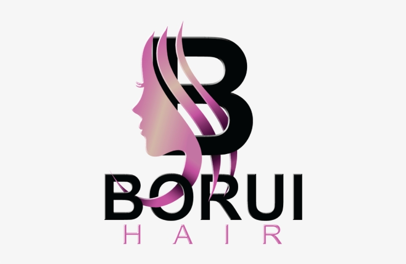 Borui Hair Logo - Graphic Design, transparent png download