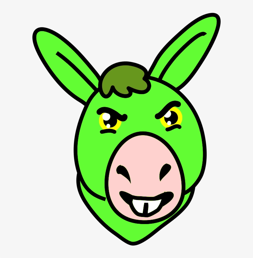 Carper, Schumer Lead All 47 Senate Democrats As Co-sponsors - Donkey Face Clipart, transparent png download