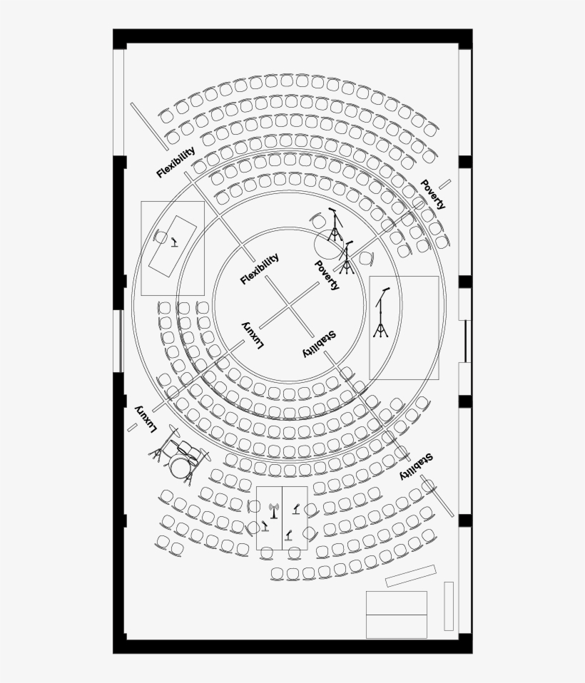 Tribunal Floorplan - Circle, transparent png download