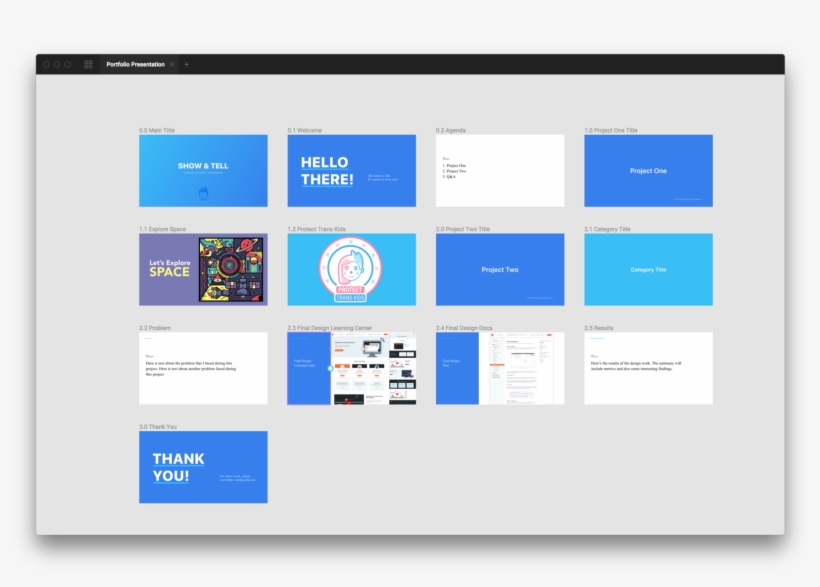 A Sample Of My Slide Deck - Pitch Deck Figma, transparent png download