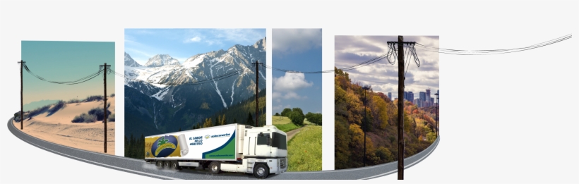 Carretera - Trailer Truck, transparent png download