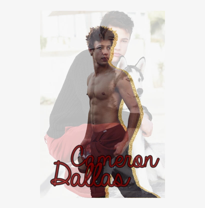 24 Images About Cameron Dallas💋💋💚 On We Heart It - Barechested, transparent png download