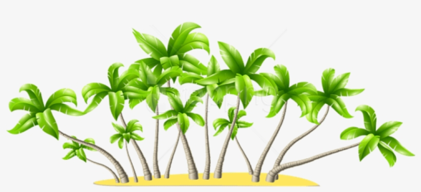 Free Png Download Palm Trees Clipart Png Photo Png - Palm Tree Clipart Png, transparent png download